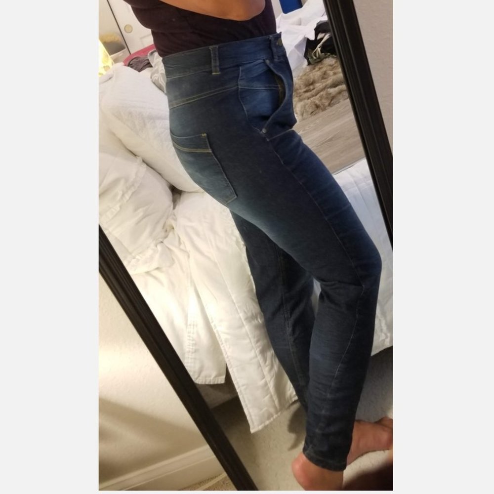 Reebok High-RIse Skinny Jeans